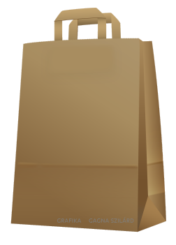 Barna papírtáska